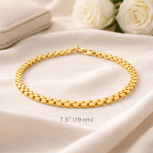 14K Yellow Gold Chain Link Bracelet