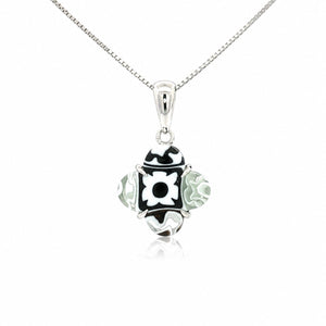 Murano Monochrome Glass Necklace