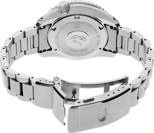 Spb381 Seiko Gmt Green dial case back shot