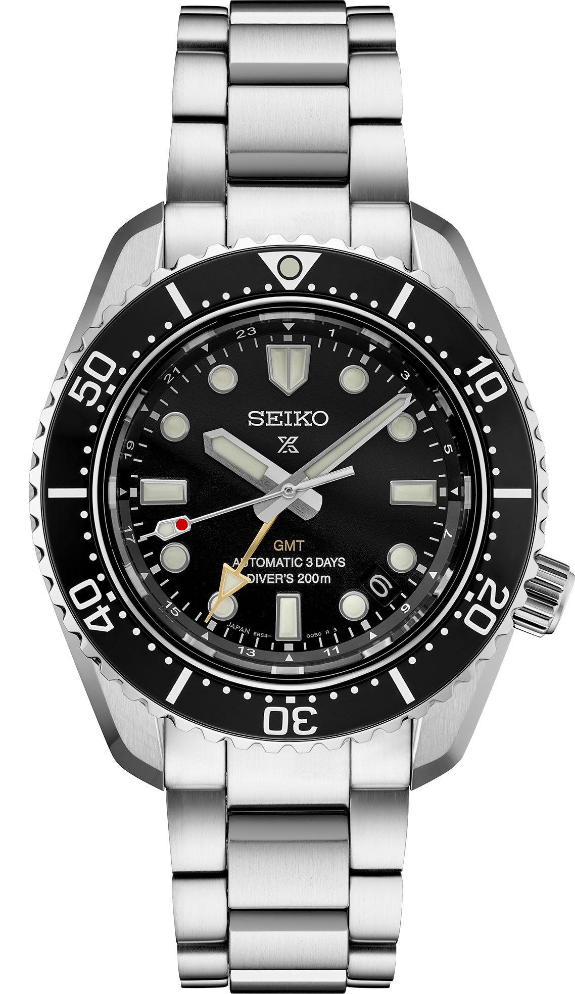 SPB383 Seiko Automatic GMT stainless steel Solder shot