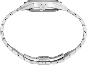 SPB389 Stainless steel King Seiko crown side shot