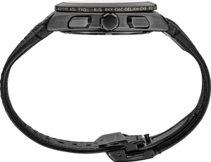 Seiko Astron Solar GPS Resident Evil: Death Island Limited Edition Titanium case with black super-hard coating crown side view