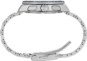 Seiko Astron Solar GPS Limited Edition White dial with Titanium case and band crown side view