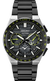 SSH139 Seiko Astron Solar GPS Titanium case with super-hard coating and green accents on bezel and dial