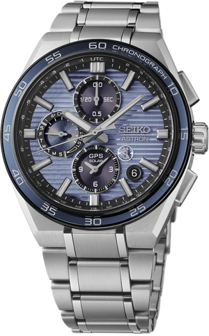 Seiko Astron Gps Solar Dual-Time Chronograph - SSH175 - image 1