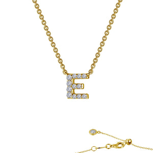 Letter K Pendant Necklace
