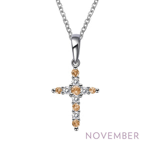 November Birthstone Necklace