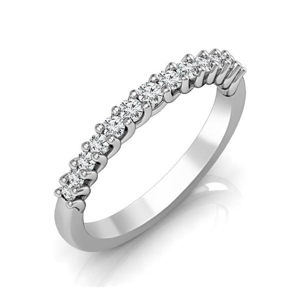 Diamond Band 0.33 ct tw Round 14k White Gold