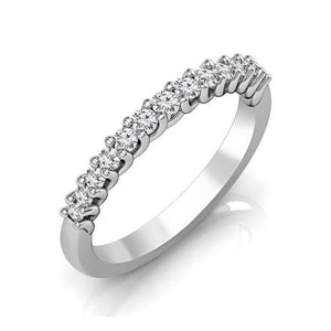 Diamond Band 0.33 ct tw Round 18k White Gold