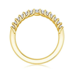 Diamond Band 0.33 ct tw Round 14k Yellow Gold