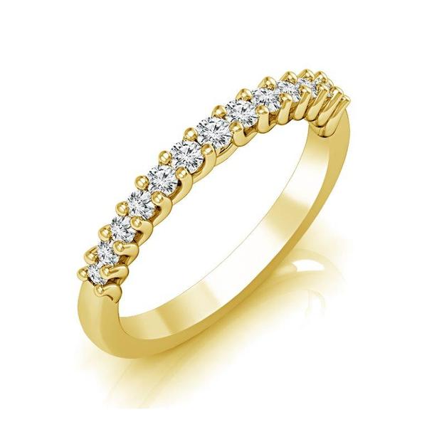 Diamond Band 0.33 ct tw Round 18k Yellow Gold