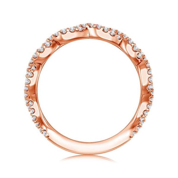 Diamond Band 0.4 ct tw Round 14k Rose Gold