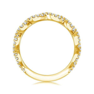 Diamond Band 0.4 ct tw Round 18k Yellow Gold