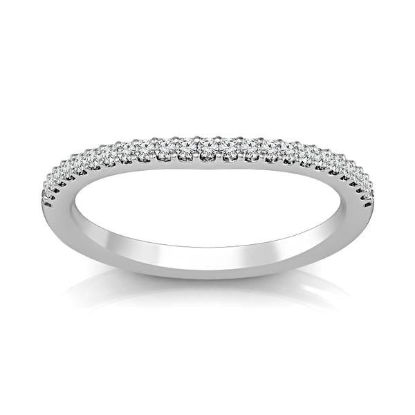 Diamond Band 0.16 ct tw Round 14k White Gold