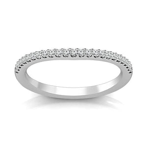 Diamond Band 0.16 ct tw Round 18k White Gold