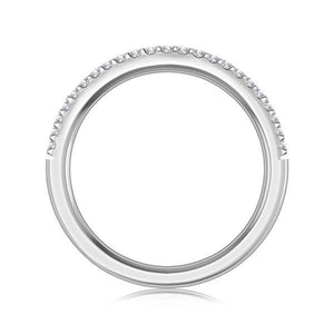 Diamond Band 0.16 ct tw Round 18k White Gold