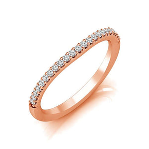 Diamond Band 0.16 ct tw Round 18k White Gold