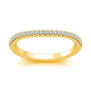 Diamond Band 0.16 ct tw Round 14k Yellow Gold