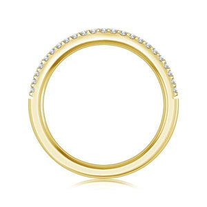 Diamond Band 0.16 ct tw Round 14k Yellow Gold