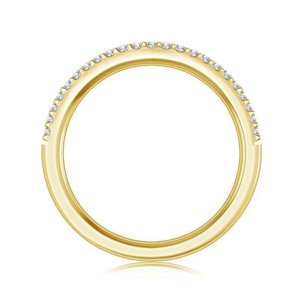 Diamond Band 0.16 ct tw Round 18k Yellow Gold