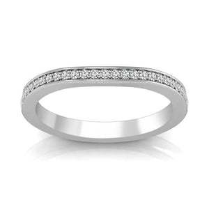 Diamond Band 0.16 ct tw Round 14k White Gold