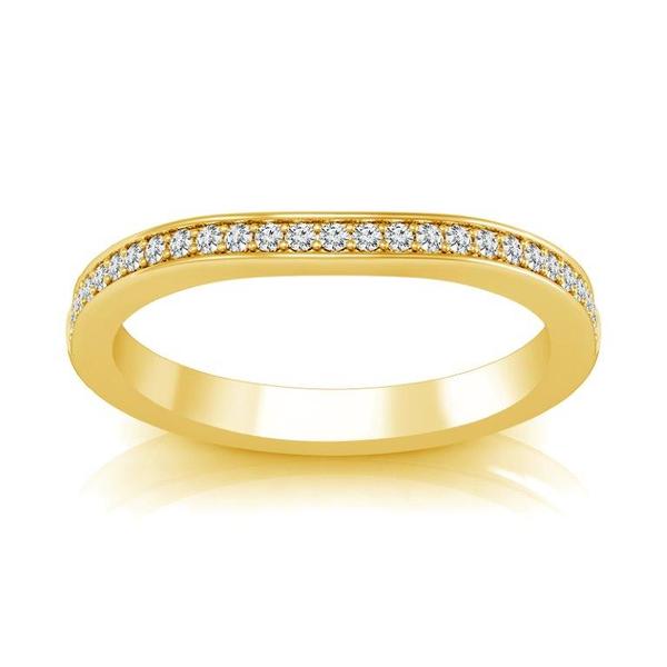 Diamond Band 0.16 ct tw Round 14k Yellow Gold