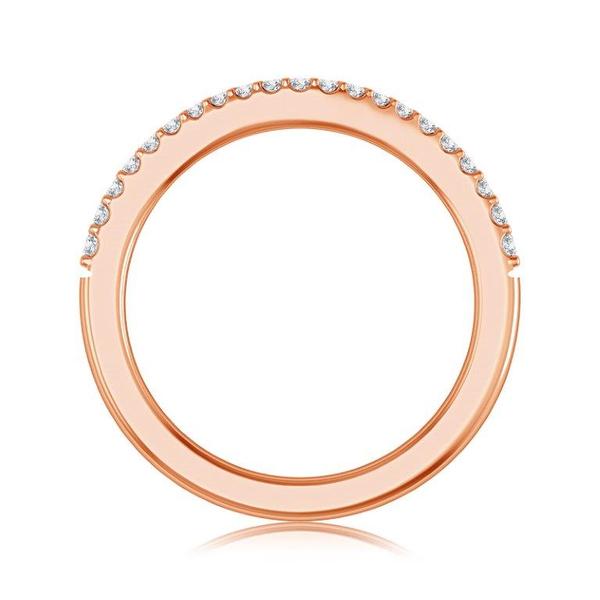 Diamond Band 0.2 ct tw Round 18k Rose Gold