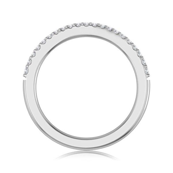 Diamond Band 0.2 ct tw Round 18k White Gold