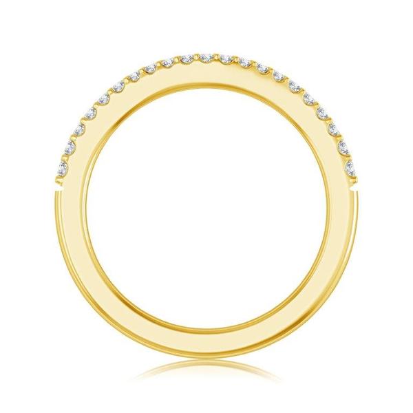 Diamond Band 0.2 ct tw Round 18k Yellow Gold