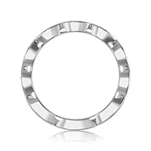 Diamond Band 0.14 ct tw Round 18k White Gold