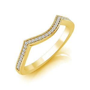 Diamond Band 0.13 ct tw Round 14k White Gold