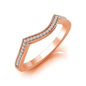 Diamond Band 0.13 ct tw Round 14k White Gold