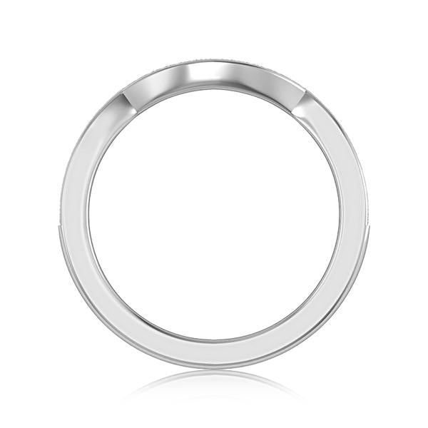 Diamond Band 0.13 ct tw Round 18k White Gold