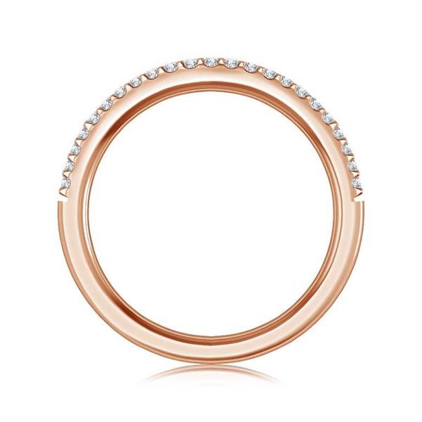 Diamond Band 0.13 ct tw Round 14k Rose Gold