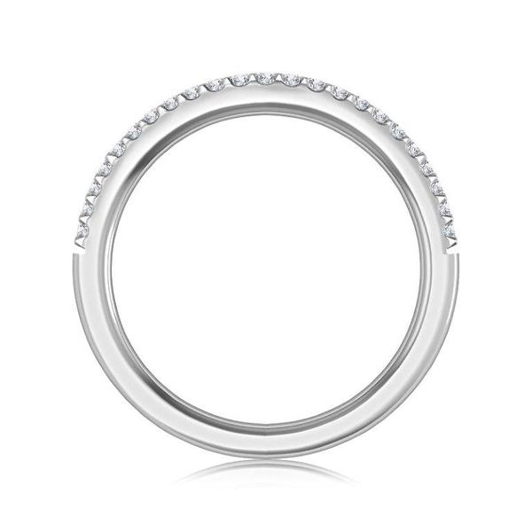 Diamond Band 0.13 ct tw Round 18k White Gold