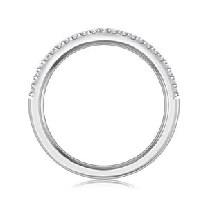 Diamond Band 0.13 ct tw Round 18k White Gold