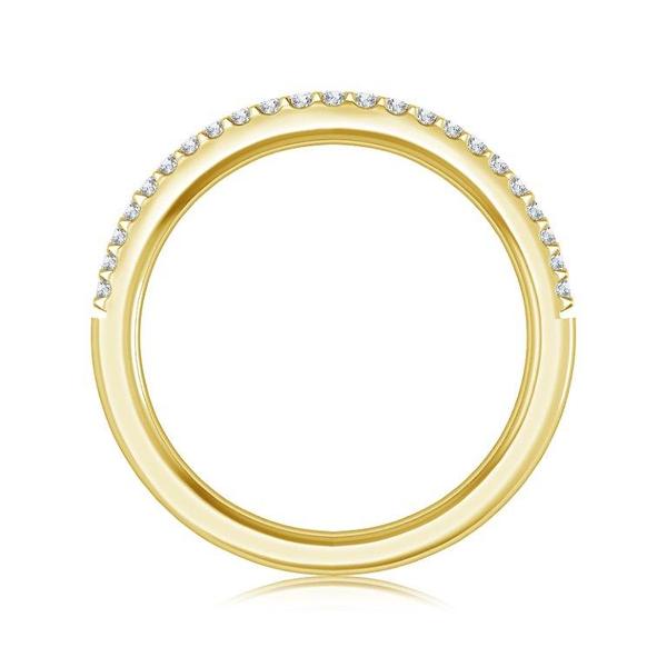 Diamond Band 0.13 ct tw Round 14k Yellow Gold