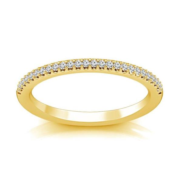 Diamond Band 0.13 ct tw Round 18k Yellow Gold