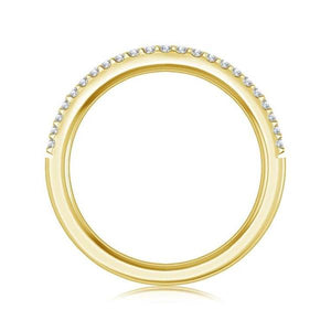 Diamond Band 0.13 ct tw Round 18k Yellow Gold