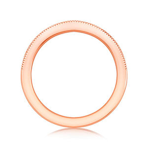 Diamond Band 0.16 ct tw Round 18k Rose Gold