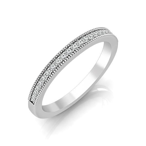 Diamond Band 0.16 ct tw Round 14k White Gold