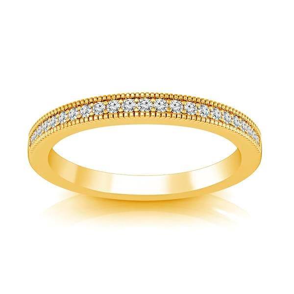 Diamond Band 0.16 ct tw Round 14k Yellow Gold
