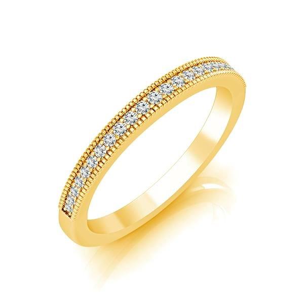 Diamond Band 0.16 ct tw Round 18k Yellow Gold