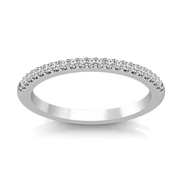 Diamond Band 0.16 ct tw Round 18k White Gold