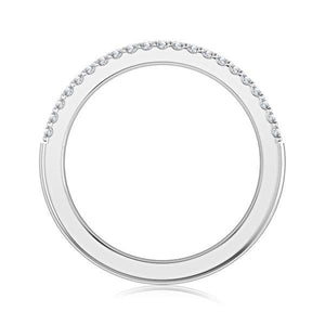 Diamond Band 0.16 ct tw Round 18k White Gold