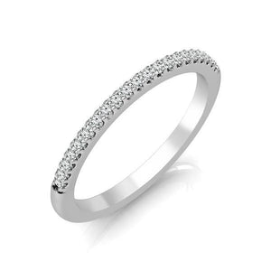Diamond Band 0.16 ct tw Round 18k White Gold