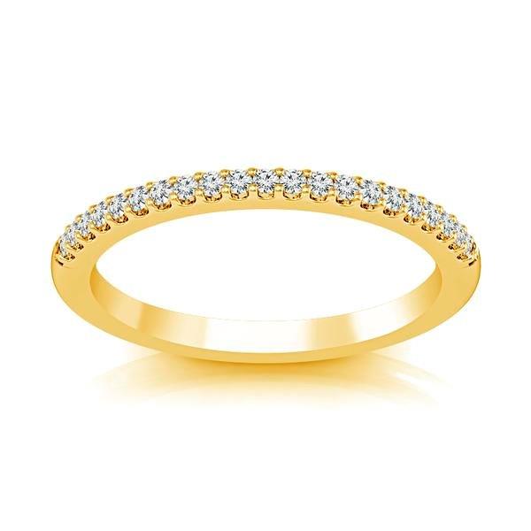 Diamond Band 0.16 ct tw Round 18k Yellow Gold