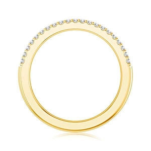 Diamond Band 0.16 ct tw Round 18k Yellow Gold