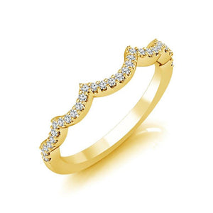 Diamond Band 0.13 ct tw Round 18k White Gold