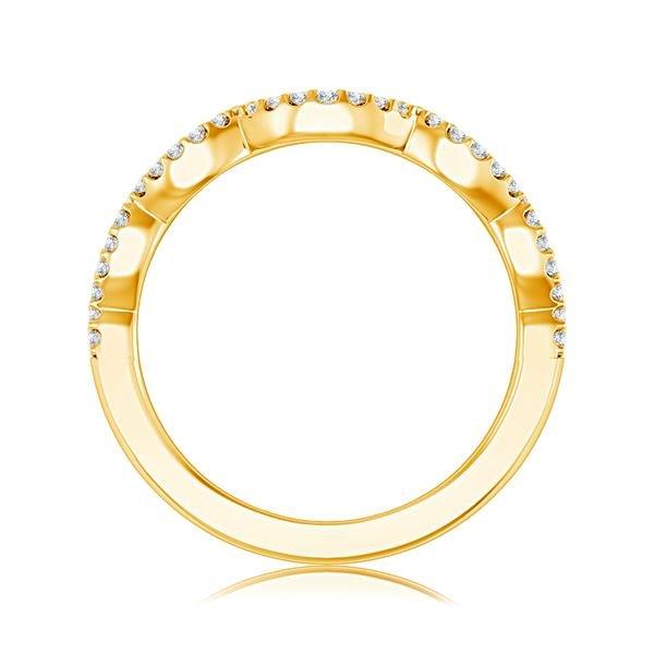 Diamond Band 0.13 ct tw Round 18k Yellow Gold